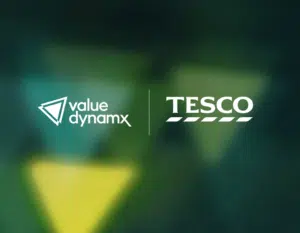 Tesco and Valuedynamx logos for Clubcard Points Partners
