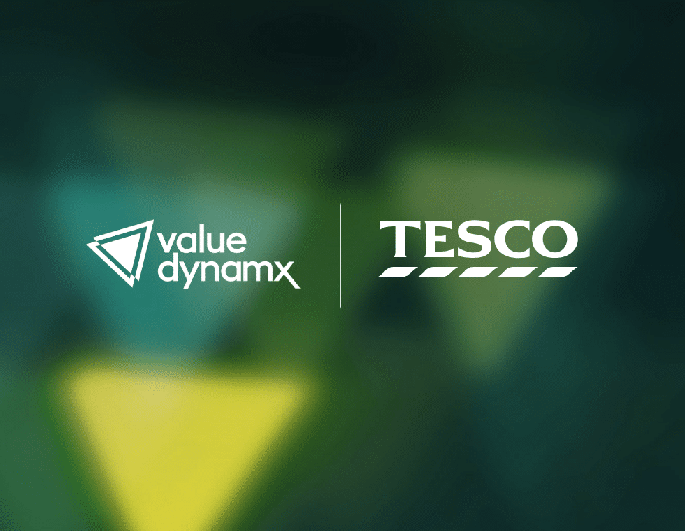 Tesco and Valuedynamx logos for Clubcard Points Partners